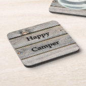 Happy Camper Getränkeuntersetzer (Linke Seite)