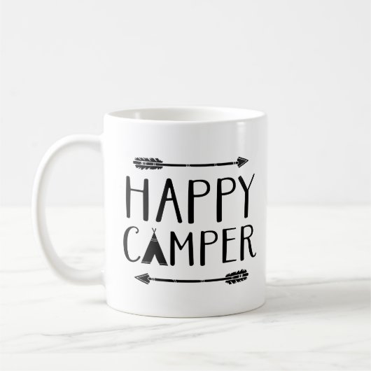 Happy Camper Kaffeetasse (Links)