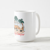 Happy Camper Kaffeetasse (VorderseiteRechts)