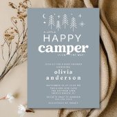 Happy Camper Kinderdusche Einladung