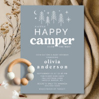 Happy Camper Kinderdusche Einladung