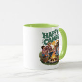 Happy Camper Kleinkind T - Shirt (1) Tasse (VorderseiteRechts)