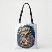 Happy Camper Kleinkind T - Shirt (4) Tasche (Vorderseite)