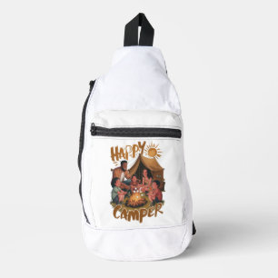Happy Camper Kleinkind T - Shirt (5) Crossbody Bag