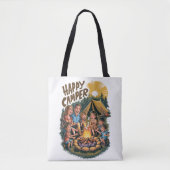 Happy Camper Kleinkind T - Shirt (6) Tasche (Vorderseite)