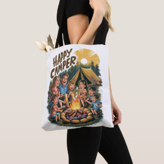 Happy Camper Kleinkind T - Shirt (6) Tasche