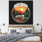 Happy Camper Leinwanddruck (Insitu (Schlafzimmer))