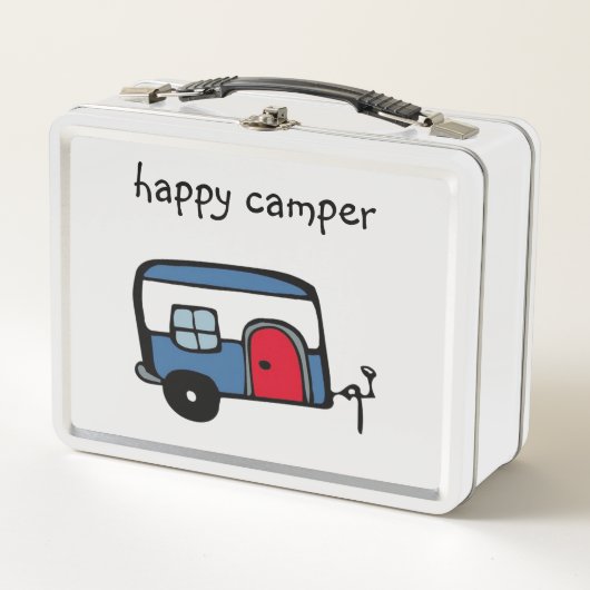 Happy Camper Lunch Box (Vorderseite)