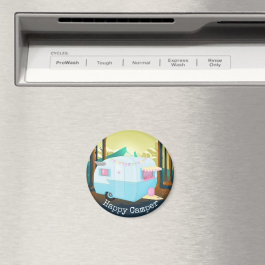 Happy Camper Magnet (In Situ (Geschirrspüler))