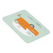 Happy Camper Magnet Orange (Rechte Seite)
