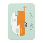 Happy Camper Magnet Orange (Vertikal)