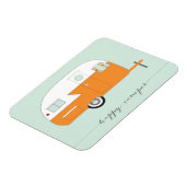 Happy Camper Magnet Orange (Linke Seite)