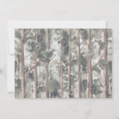 Happy Camper Mountain Bears Junge 1. Geburtstag Einladung (Rückseite)