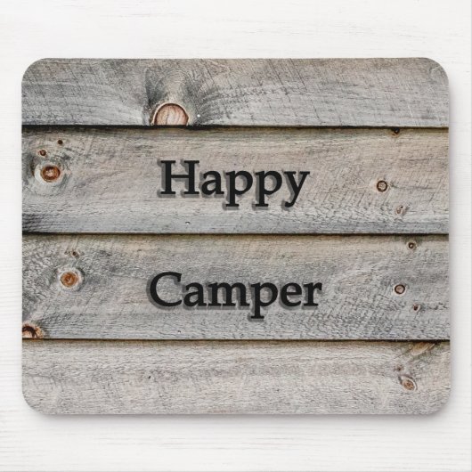 Happy Camper Mousepad (Vorne)