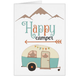 Happy Camper Niedlich Retro RV