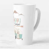 Happy Camper Niedlich Retro RV Milchtasse (Rechte Ecke)