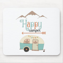 Happy Camper Niedlich Retro RV Mousepad