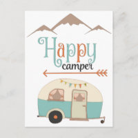 Happy Camper Niedlich Retro RV
