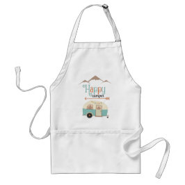 HAPPY CAMPER Niedlich Retro RV Schürze