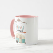 Happy Camper Niedlich Retro RV Tasse (Vorderseite Links)