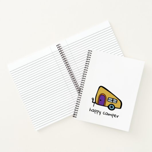 Happy Camper Notizblock (Innenseite)
