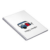 Happy Camper Notizblock (Rechte Seite)