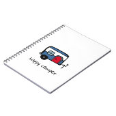 Happy Camper Notizblock (Linke Seite)