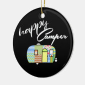 Happy Camper Ornaments Keramikornament (Links)