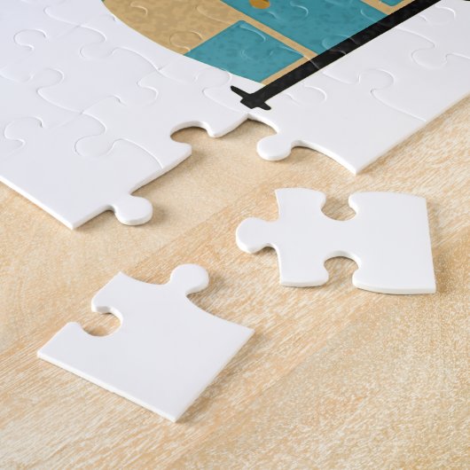 Happy Camper Persönlichkeit Jigsaw Puzzle (Seite)