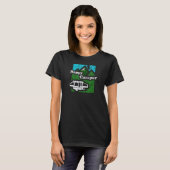 Happy Camper Pop Up Trailer T-Shirt (Vorne ganz)