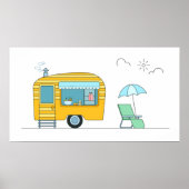Happy Camper Poster (Vorne)