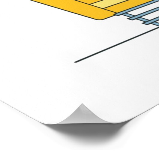 Happy Camper Poster (Ecke)