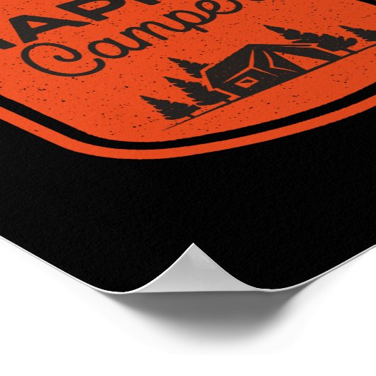 Happy Camper Poster (Ecke)