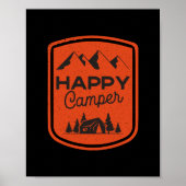 Happy Camper Poster (Vorne)