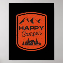 Happy Camper Poster
