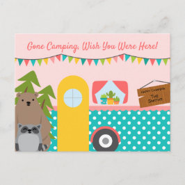 Happy Camper Postkarte