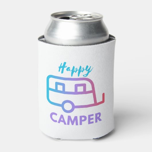 Happy Camper Pull Behind Adventure Dosenkühler (Kanne Vorderseite)