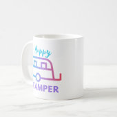 Happy Camper Pull Behind Adventure Kaffeetasse (Vorderseite Links)