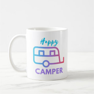 Happy Camper Pull Behind Adventure Kaffeetasse