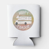 Happy Camper Rainbow RV Sunset Motorhome RV Dosenkühler (Rückseite)