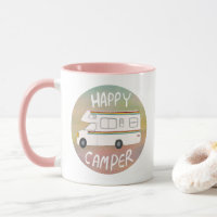 Happy Camper Rainbow Sweet RVing Motorhome