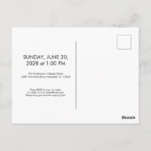 Happy Camper Rustikale Berge Wasserfarbe Geburtsta Postkarte (Rückseite)