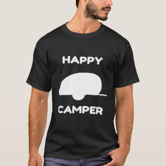 Happy Camper Rv Caravan Camping T-Shirt
