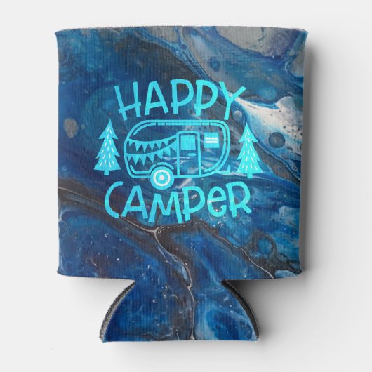 Happy Camper RV Wanderlust Camping Dosenkühler (Vorderseite)