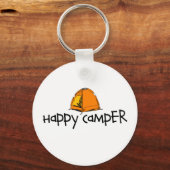 Happy Camper Schlüsselanhänger (Vorderseite)