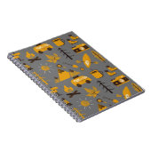 Happy Camper Spiral Notebook Notizblock (Rechte Seite)