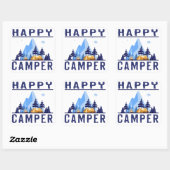 Happy Camper Stickers (Blatt)