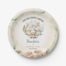 Happy Camper Summer 1. Geburtstag Junge