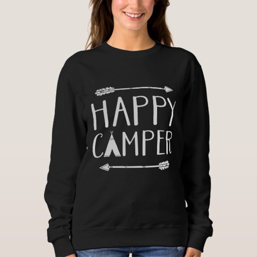 Happy Camper Sweatshirt (Vorderseite)