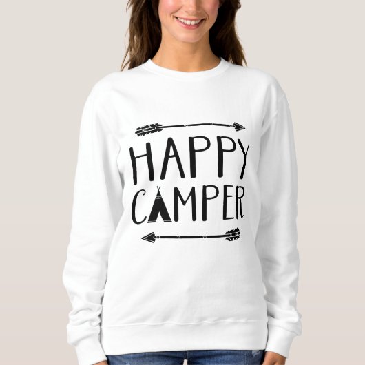 Happy Camper Sweatshirt (Vorderseite)